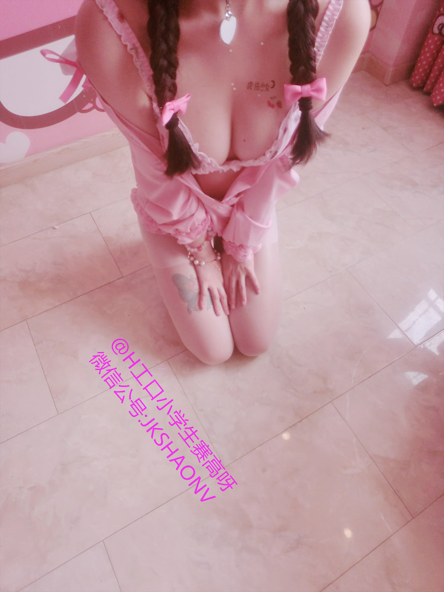 赛高酱 和泉纱雾粉色睡衣4