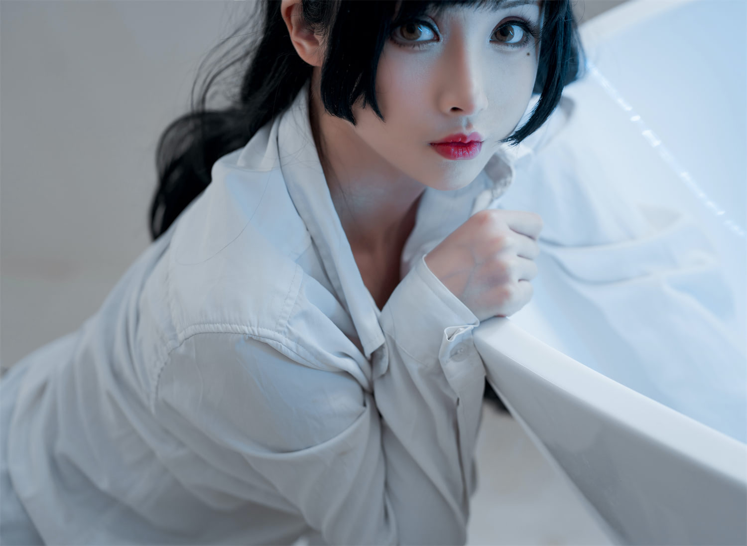 Rioko凉凉子白衬衫3